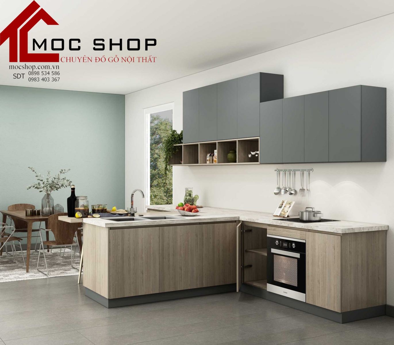 nhứng mẫu tủ bếp đẹp